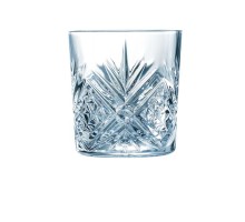 Brodway lowball glass, Arcoroc, 300 ml, 0,3L, Transparent, 6 pcs., ⌀85x(H)91mm