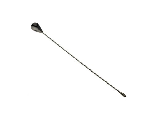 Garā bārmeņa karote melna spīdīga, Barfly, Melna Barfly M37013BK