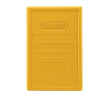 Cam GoBox izolēto konteineru vāks ar augšējo iekraušanu, Cambro, dzeltena krāsa, Dzeltens, 600x400x(H)34mm