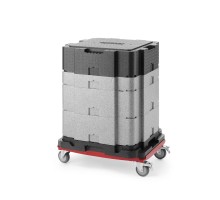 Daudzfunkcionāla izolējošā tvertne Cam GoBox, Cambro, Gaiši pelēks, 641x641x(H)754mm