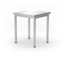 Centrālais galds - skrūvējams, dziļums 600 mm, Budget Line, 600x600x(H)850 mm