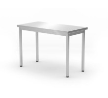 Centrālais galds - skrūvējams, dziļums 600 mm, Budget Line, 1200x600x(H)850 mm