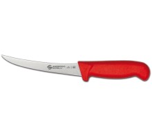 Supra Colore boning knife, Ambrogio Sanelli, Supra colore, curved blade, Red, (L)290mm
