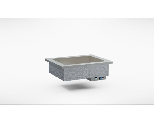 Drop in hot basin for 2 GN-containers INOX BALTIC DISS-2GN