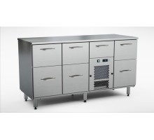 Aukstais skapis dzērieniem 1600 mm, 7 atvilktnes