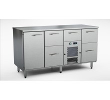 Aukstais skapis dzērieniem 1600 mm, 1 durvis, 5 atvilktnes