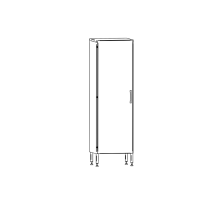 Grīdas skapis 600 mm