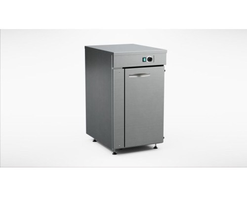Hot cupboard 500mm, 1 door INOX BALTIC SK-510
