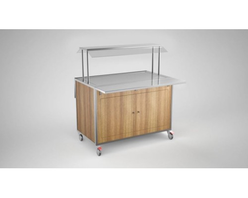 Буфет с нейтральной поверхностью 1200 мм INOX BALTIC NTB-1200