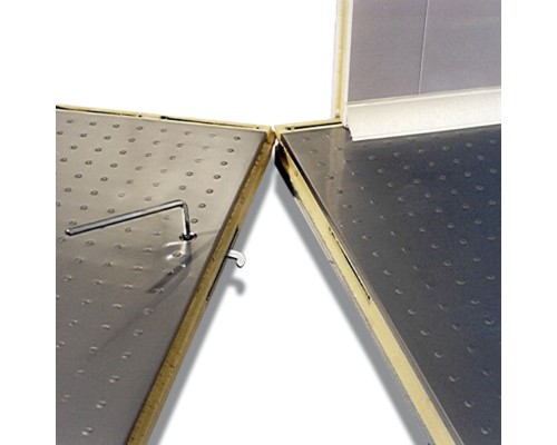Aukstuma kamera 1140x1540x2540 mm, 70 mm, Ar grīdu, 3.36 m³ - aukstuma kamera