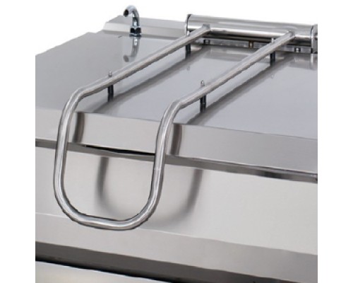 Сверхмощная сковорода - 50 л - Двойной блок - Глубина 70 см - Газ, Maxima, 09396012