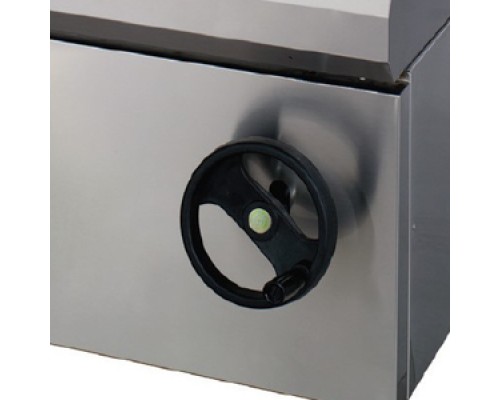 Сверхмощная сковорода - 50 л - Двойной блок - Глубина 70 см - Газ, Maxima, 09396012