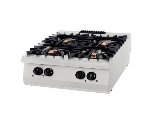 Premium Cooker - 4 Burners - Double Unit - 90cm Deep - Gas, Maxima, 09398516