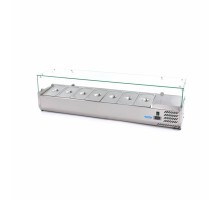 Skaitītājs Prep Fridge - 160cm - Der 7 x 1/3 GN
