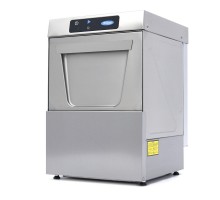 Glass Washer - 35 x 35cm - with Rinse Aid Pump - Digital Display - 230V
