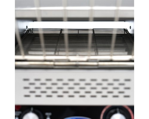 Grauzdēšanas konveijers - 300 šķēles/h - regulējams ātrums - ar drupatas paplāti, Maxima, 09300056