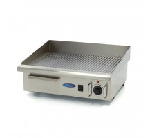 Griddle - Grooved - 55cm - incl Drip tray