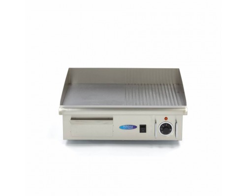 Griddle - ar pusgrauzdiņiem - 55 cm - ar pilienu paplāti, Maxima, 09300072