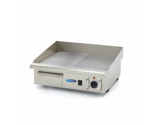 Griddle - ar pusgrauzdiņiem - 55 cm - ar pilienu paplāti, Maxima, 09300072