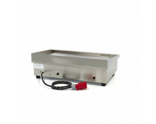 Griddle - Smooth - 73cm - incl Drip Tray - 400V, Maxima, 09300075