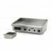 Griddle - Smooth - 73cm - incl Drip Tray - 400V, Maxima, 09300075