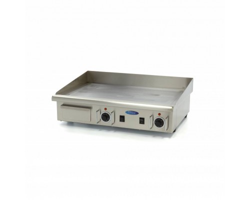Griddle - Smooth - 73cm - incl Drip Tray - 400V, Maxima, 09300075