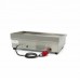 Griddle - Half Grooved - 73cm - incl Drip Tray - 400V, Maxima, 09300080