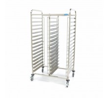Paplātes ratiņi - Bakerynorm - Piemēroti 32 x paplātēm (60 x 40 cm) - bez paplātēm