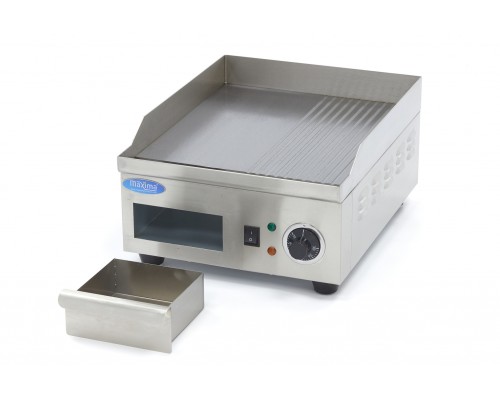 Griddle - Pusgraudains - 36cm - ar pilienu paplāti, Maxima, 09365160, Grila virsma / cepšanas virsma Pirkt Griddle - Pusgraudains - 36cm - ar pilienu paplāti, Maxima, 09365160