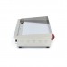 Grillis - Hromēts, gluds - 73cm - ar pilienu paplāti - 400V, Maxima, 09365164