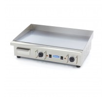 Grillis - Hromēts, gluds - 73cm - ar pilienu paplāti - 400V