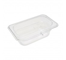 Gastronorm konteiners - 1/9 GN - 6,5 cm dziļš - polikarbonāts