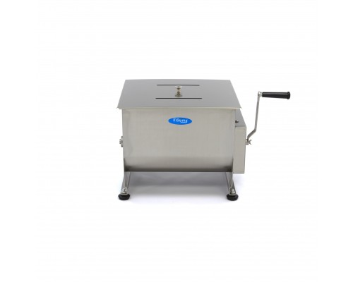 Gaļas maisītājs - 30L - 25kg gaļas - dubultā ass - manuāls, Maxima, 09368000, Maisītājs maltai gaļai Pirkt Gaļas maisītājs - 30L - 25kg gaļas - dubultā ass - manuāls, Maxima, 09368000