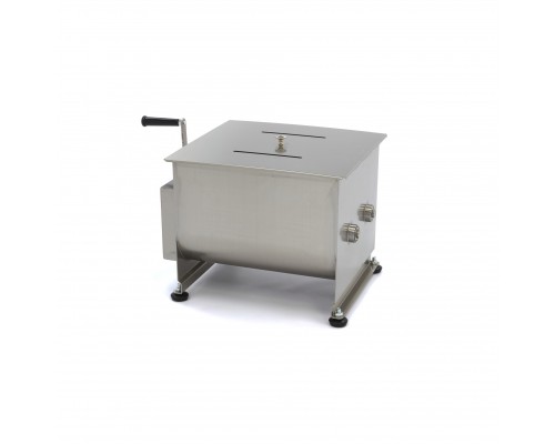 Gaļas maisītājs - 30L - 25kg gaļas - dubultā ass - manuāls, Maxima, 09368000, Maisītājs maltai gaļai Pirkt Gaļas maisītājs - 30L - 25kg gaļas - dubultā ass - manuāls, Maxima, 09368000