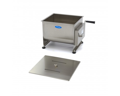 Gaļas maisītājs - 30L - 25kg gaļas - dubultā ass - manuāls, Maxima, 09368000, Maisītājs maltai gaļai Pirkt Gaļas maisītājs - 30L - 25kg gaļas - dubultā ass - manuāls, Maxima, 09368000