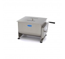 Gaļas maisītājs - 40L - 35kg gaļas - dubultā ass - manuāls
