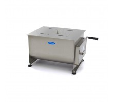 Gaļas maisītājs - 50L - 43kg gaļas - dubultā ass - manuāls