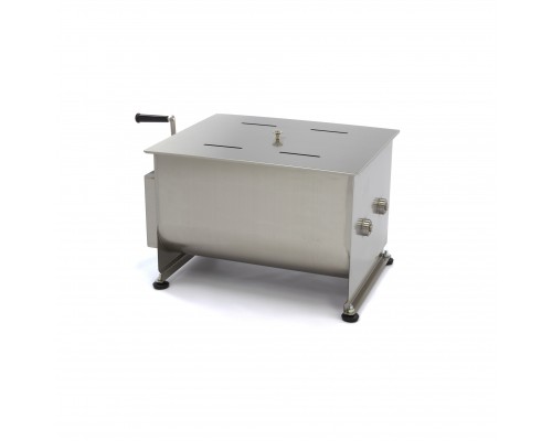Gaļas maisītājs - 50L - 43kg gaļas - dubultā ass - manuāls, Maxima, 09368002, Maisītājs maltai gaļai Pirkt Gaļas maisītājs - 50L - 43kg gaļas - dubultā ass - manuāls, Maxima, 09368002
