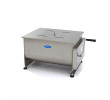 Gaļas maisītājs - 60L - 55kg gaļas - dubultā ass - manuāls