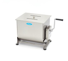 Gaļas maisītājs - 40L - 35kg gaļas - noliektā bļoda - manuāls