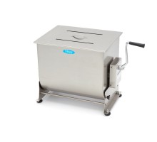 Gaļas maisītājs - 60L - 55kg gaļas - noliektā bļoda - manuāls
