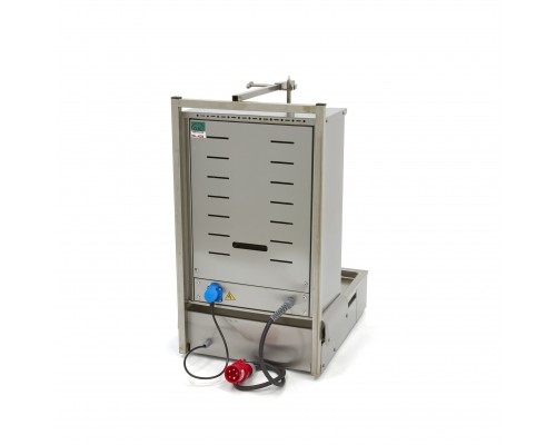 Kebaba grils - 3 degļi - 40 kg gaļas - elektriskais, Maxima, 09370245