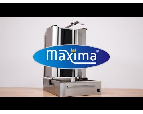 Kebaba grils - 3 degļi - 40 kg gaļas - elektriskais, Maxima, 09370245