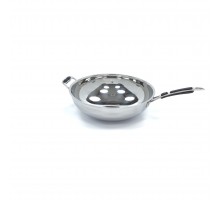 Wok panna - Ø36cm - Nerūsējošais tērauds - Indukcija