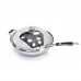Wok panna - Ø36cm - Nerūsējošais tērauds - Indukcija, Maxima, 09371060