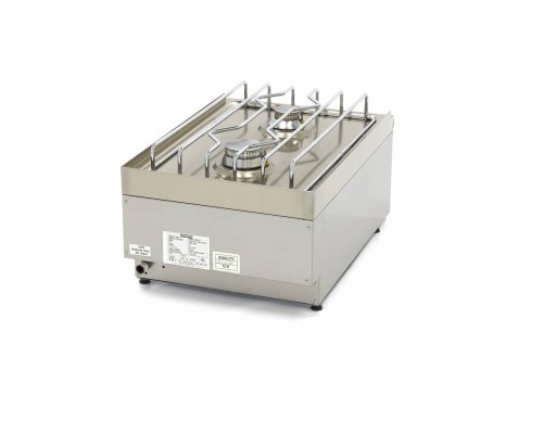 Komerciālā plīts - 2 degļi - viengabala - 60 cm dziļumā - gāzes plīts, Maxima, 09391510