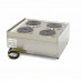 Komerciāla plīts - 4 degļi - dubultā iekārta - 60 cm dziļumā - 400 V, Maxima, 09391530