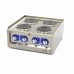 Komerciāla plīts - 4 degļi - dubultā iekārta - 60 cm dziļumā - 400 V, Maxima, 09391530