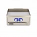 Komerciālā tipa panna - gluda - dubultā - 60cm dziļumā - elektriskā - 400V, Maxima, 09391630
