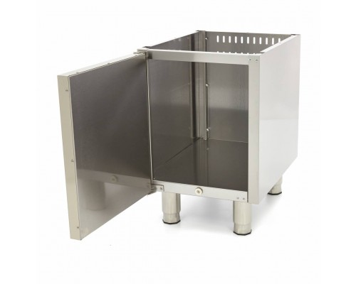 Komerciālās klases statīvs - viengabala - 60 cm dziļš - ar durvīm, Maxima, 09391950